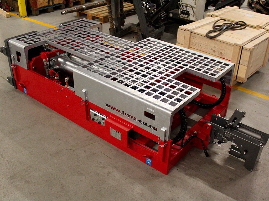 Machine de réhabilitation de canalisations par éclatement ou tubage, Éclateurs à barres TERRA-EXTRACTOR X1000