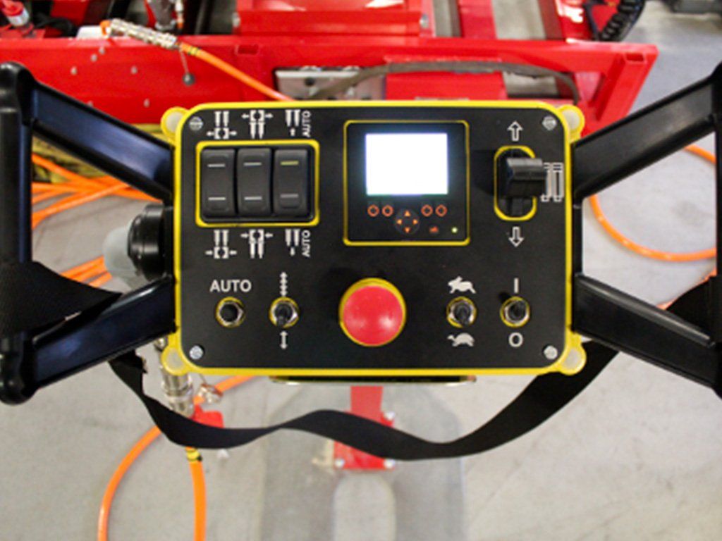 Télécommande de l'éclateur à barres TERRA-EXTRACTOR X1000