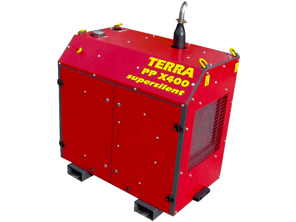 Groupe hydraulique de l'éclateur à câble TERRA-EXTRACTOR X 400