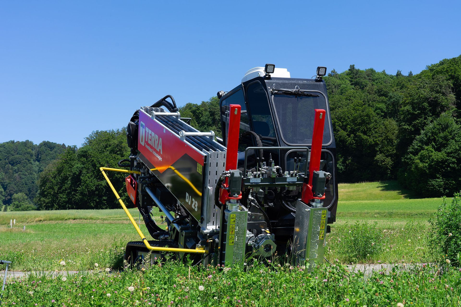 Forage Roche, TERRA-ROCK fluid rock drilling