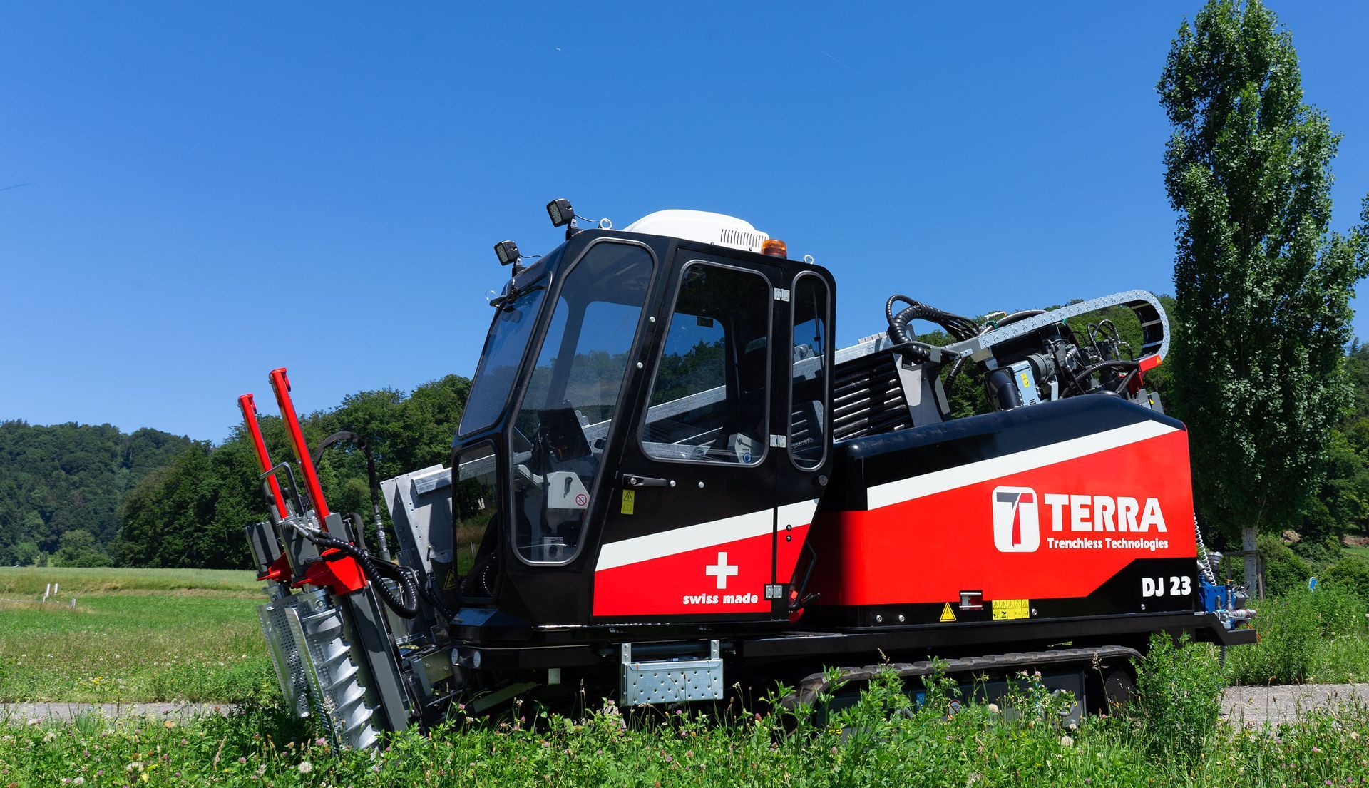 Foreuse Horizontale Dirigée HDD TERRA-JET DJ23