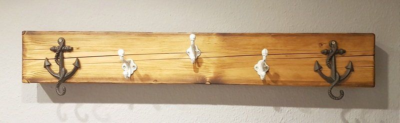 Garderoben gebeizt alte Bretter Exklusives Lieblingsstück Unikat Handarbeit