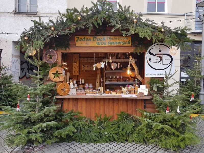 Stand auf dem Plauener Weihnachtsmarkt 2018 Stand auf dem Plauener Weihnachtsmarkt 2018