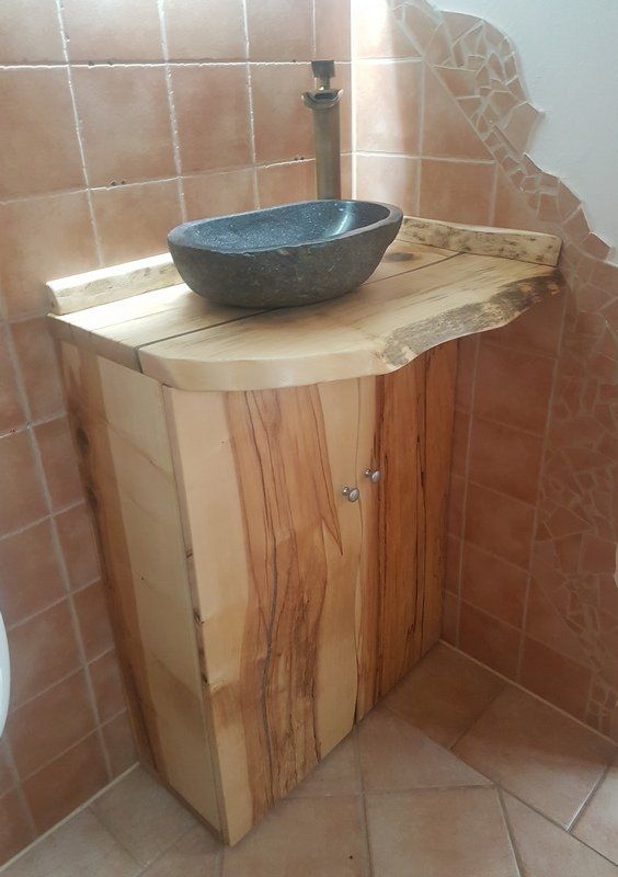 Waschtisch Waschtischschrank Waschtischablage Ahorn Exklusives Lieblingsstück Unikat Handarbeit