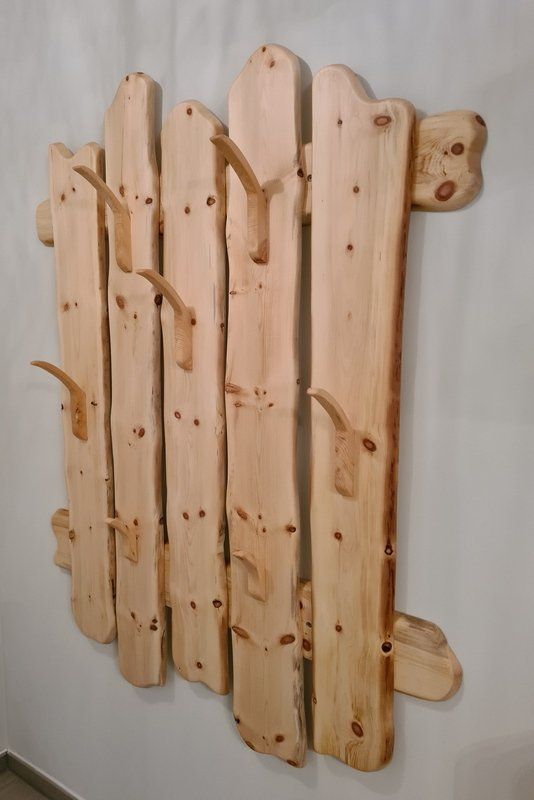 Garderobe aus Zirbe Zirbelkiefer Exklusives Lieblingsstück Unikat Handarbeit