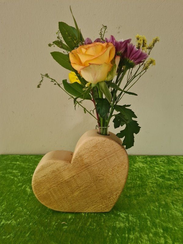 Holzherz Unikat Exklusives Lieblingsstück Hochzeitsgeschenk