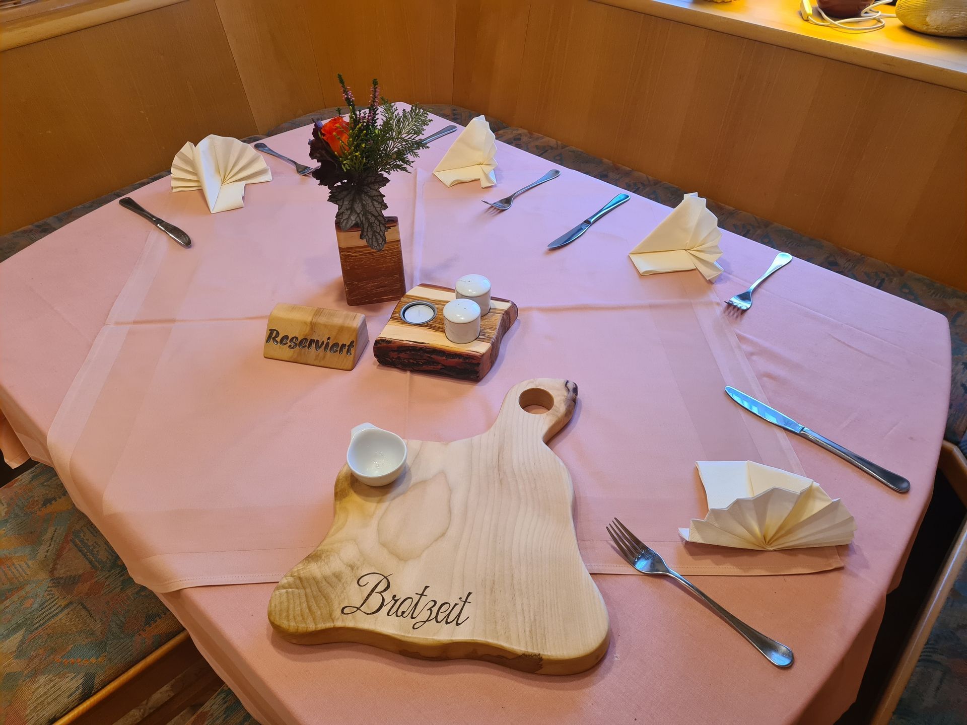Gaststättendekoration Tischdekoration Exklusives Lieblingsstück