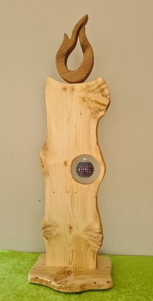 Holzstehle Kerze Holz Unikat in Handarbeit hergestellt Exklusives Lieblingsstück Unikat Handarbeit