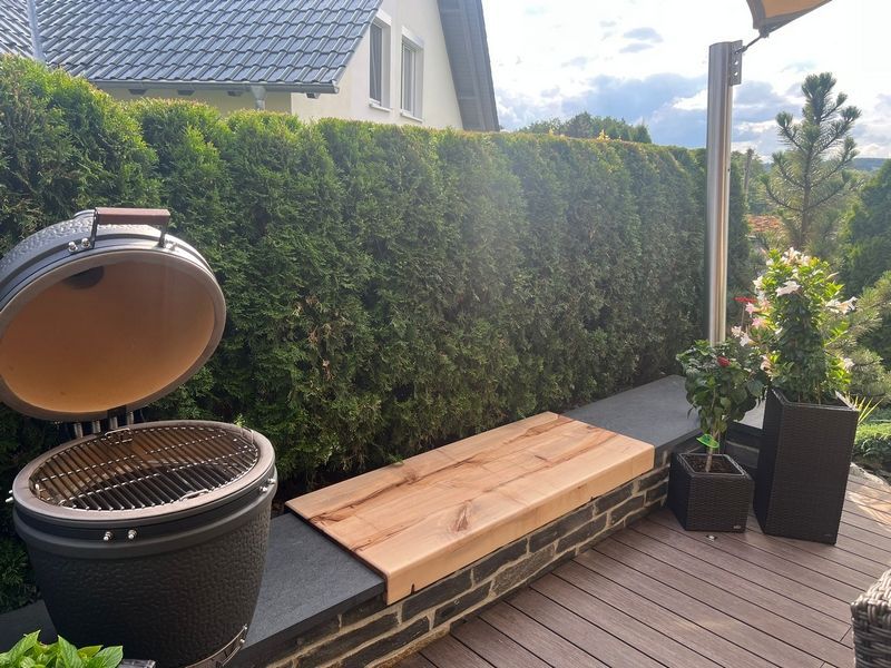 Gartenbank Gartentisch Ahorn Unikat Exklusive Lieblingsstücke