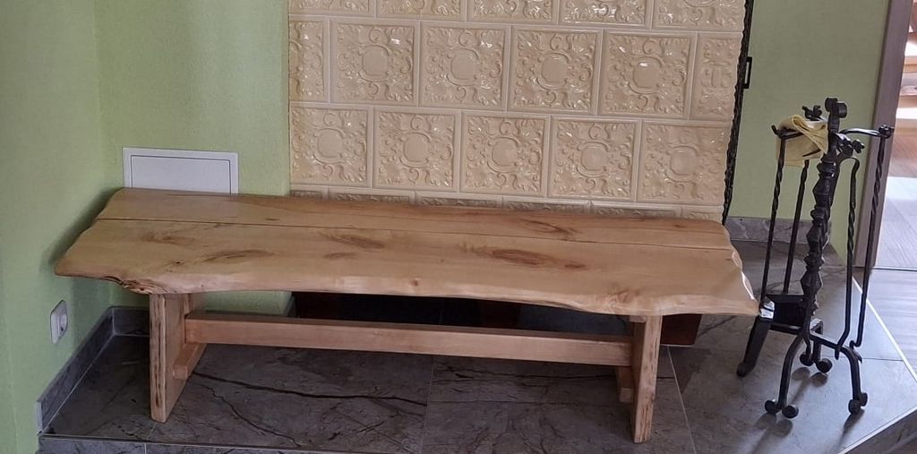 Ofenbank aus Birke geölt individuelle Herstellung exklusives Lieblingsstück