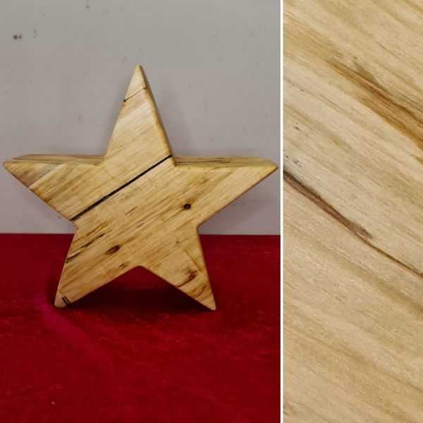 Holzstern Weihnachtsstern Unikat in Handarbeit hergestellt Exklusives Lieblingsstück Unikat Handarbeit