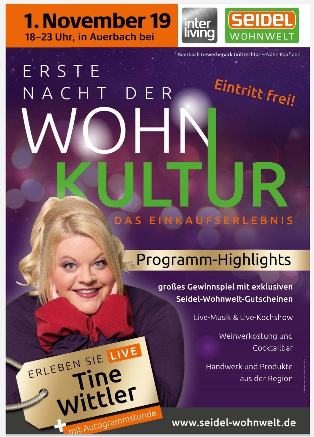 Nacht der Wohnkultur Wohnwelt Seidel 2019 Nacht der Wohnkultur Wohnwelt Seidel 2019