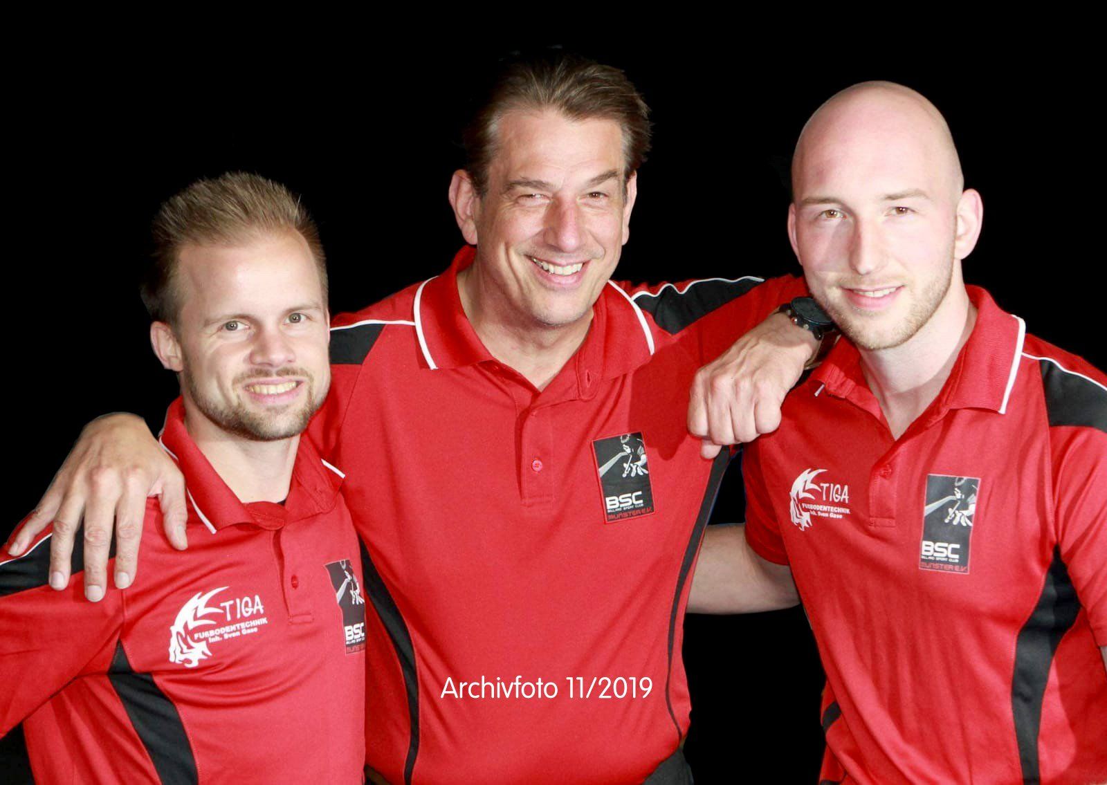 von links nach rechts: Lars Kuckherm, Bernward Rettler, Stefan Aselmann