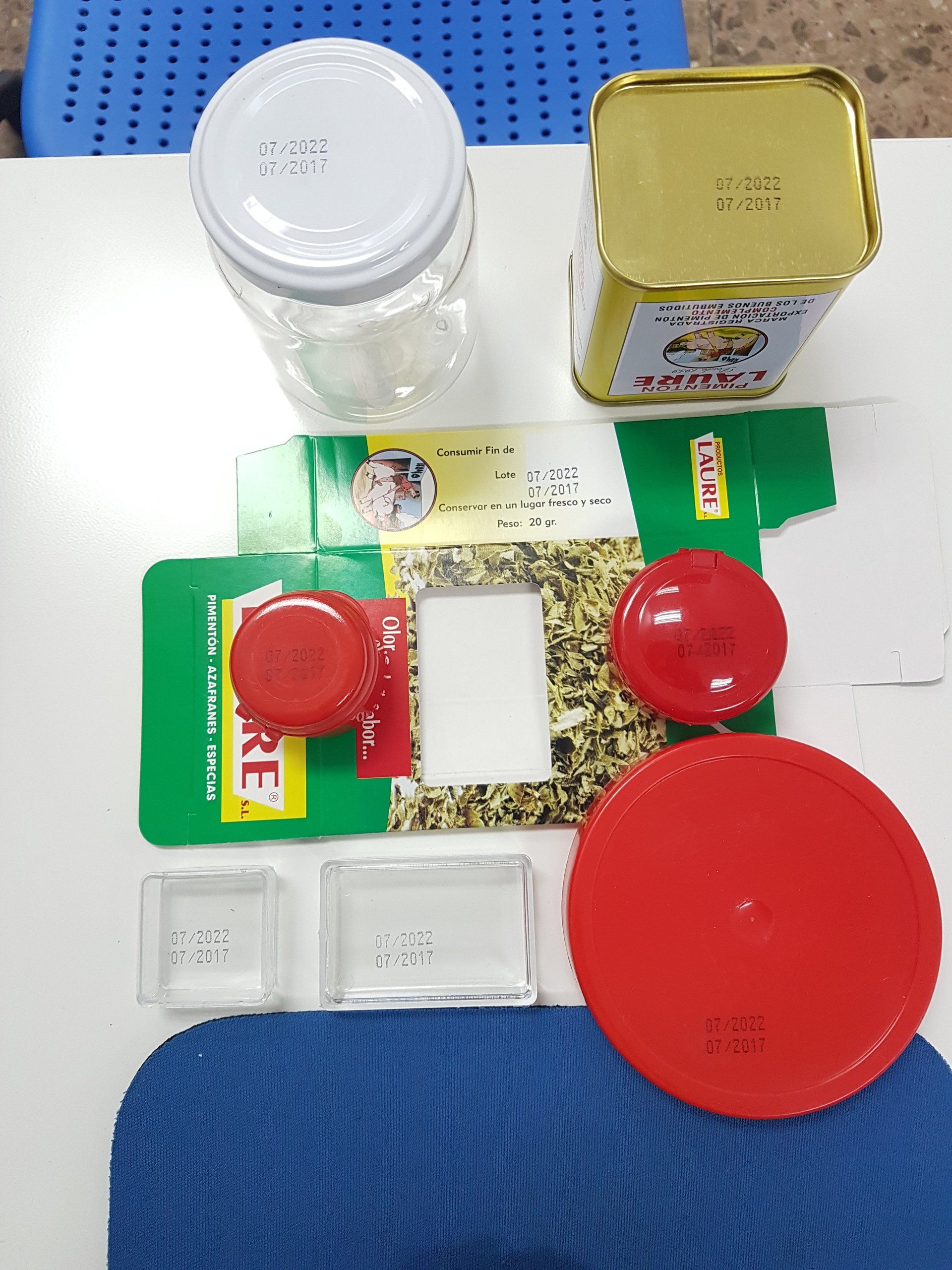 Muestra de marcada JetStamp 790