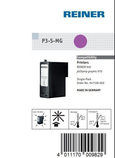 Indicciones seguridad P3-S-MG