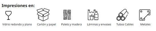 Tipo de material donde se imprime