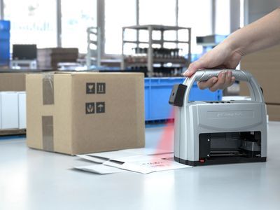 JetStamp 1025 sense con lector de códigos de barras