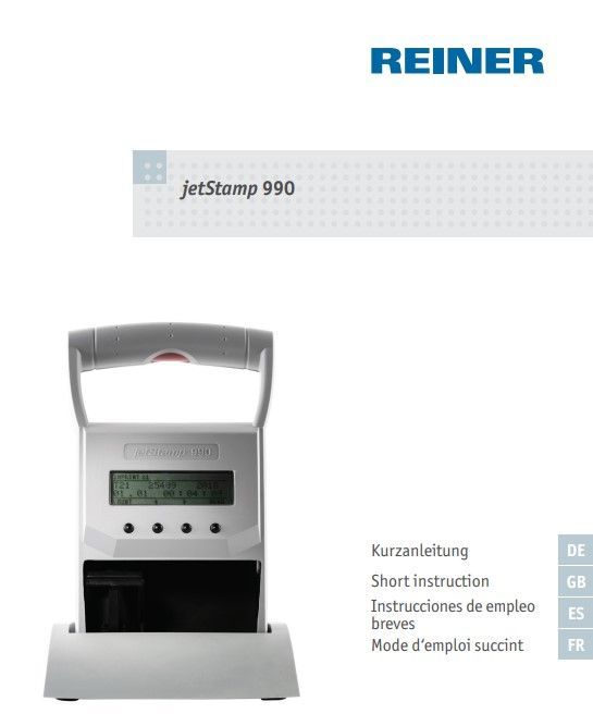 Modo de empleo breve JetStamp 990