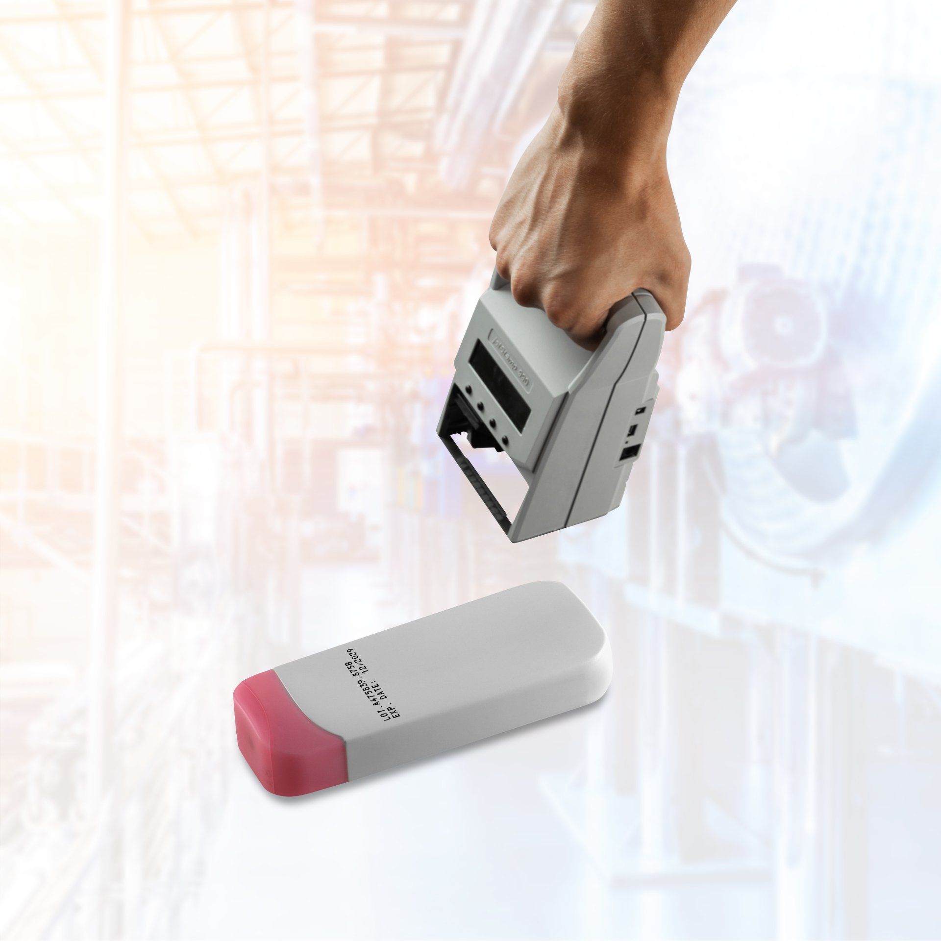 Impresión JetStamp 990 sobre envases