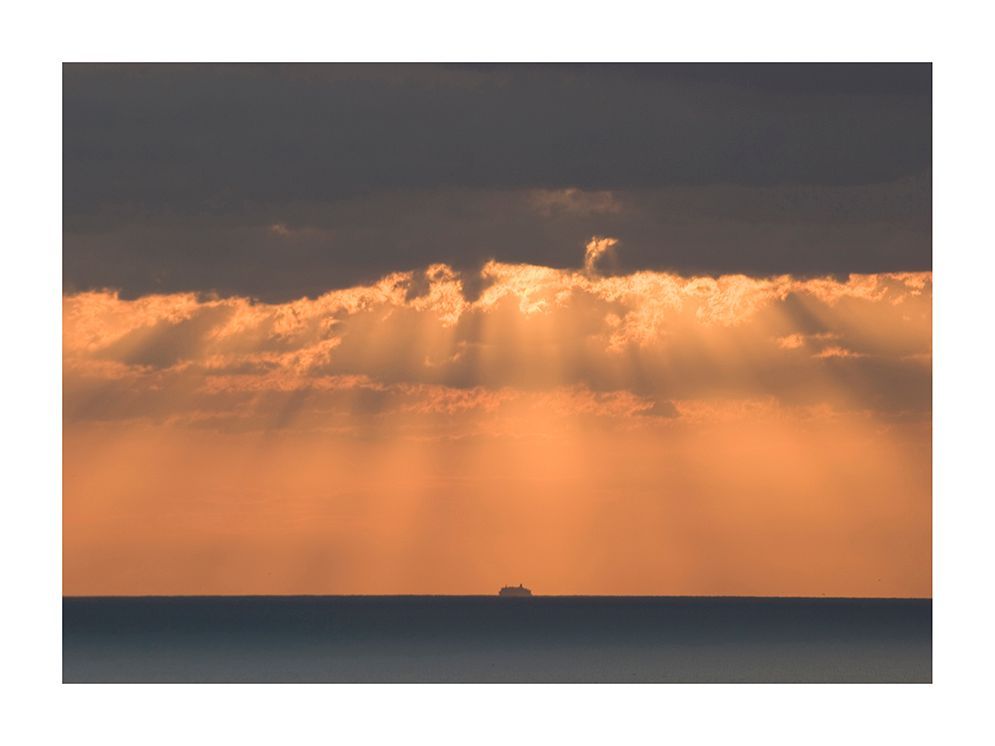 La belleza del atardecer desde Girona