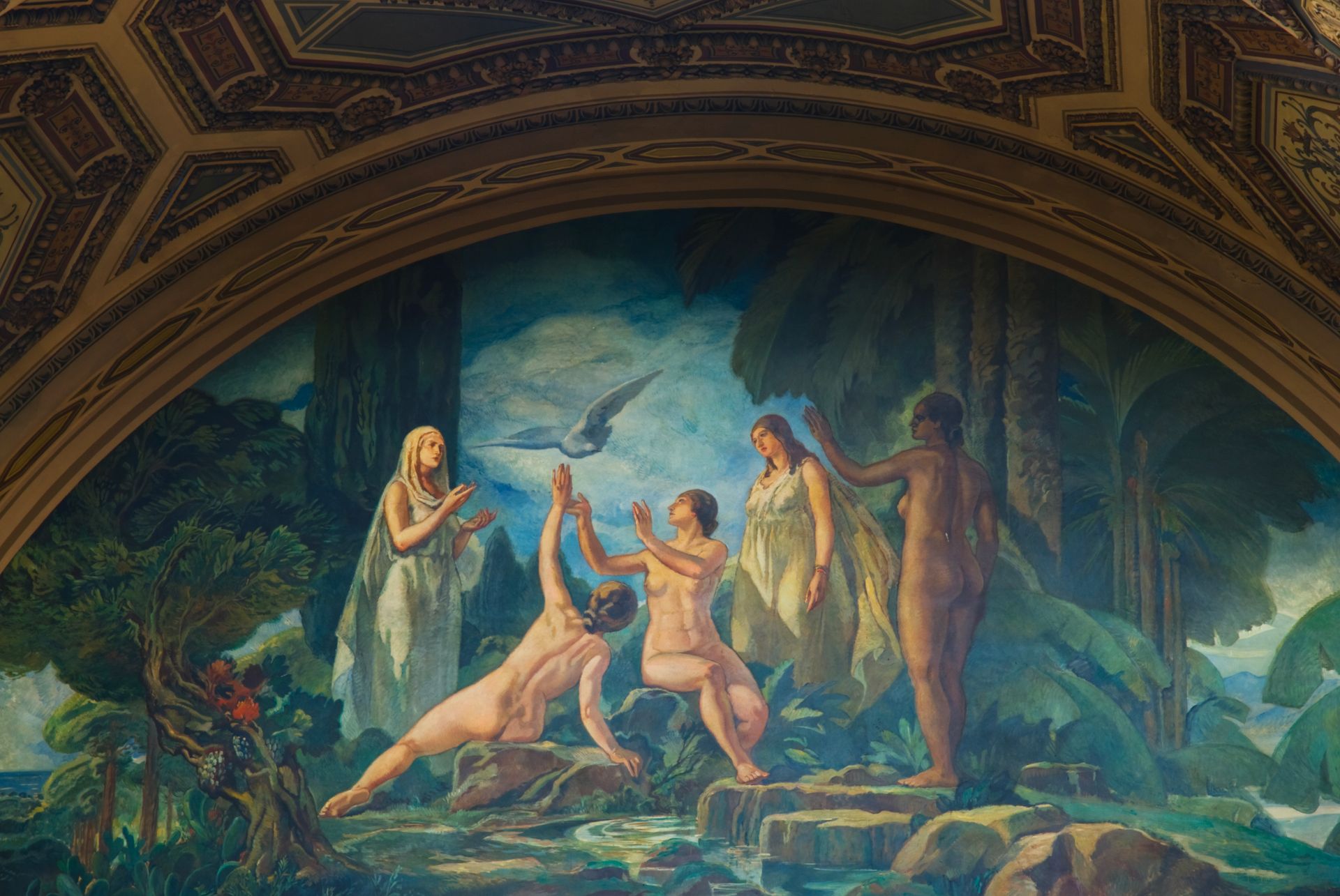 Rosa Franco Mendoza Mural de Francisco Labarta