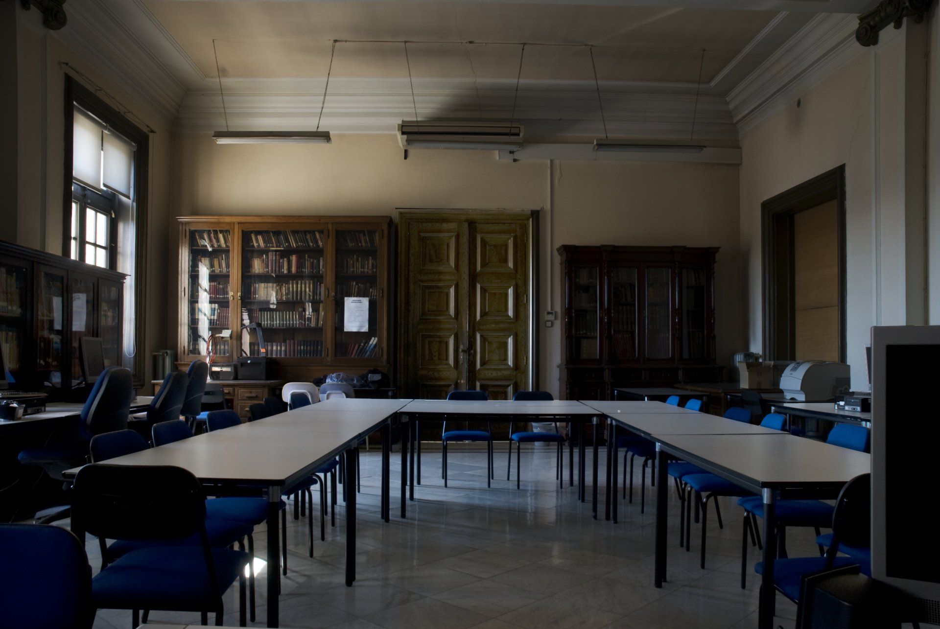 En ese momento se utilizo para reuniones de formación