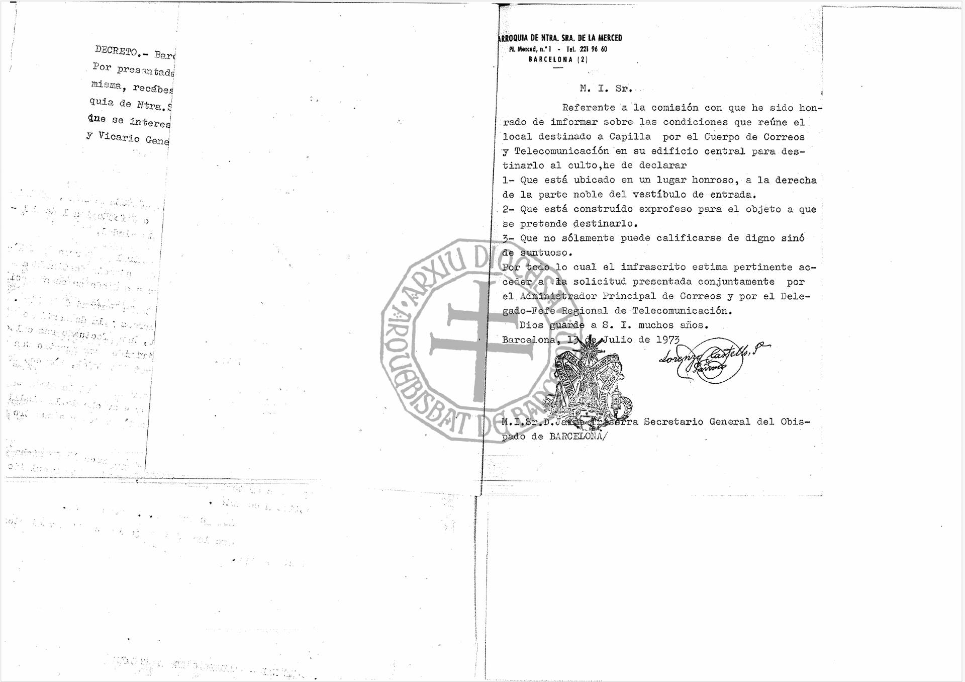 Doc. La Casa Postal de Barcelona