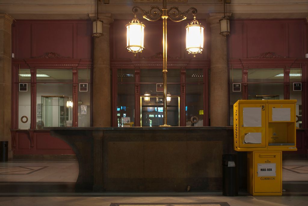 Vestíbulo de Correos y Telégrafos