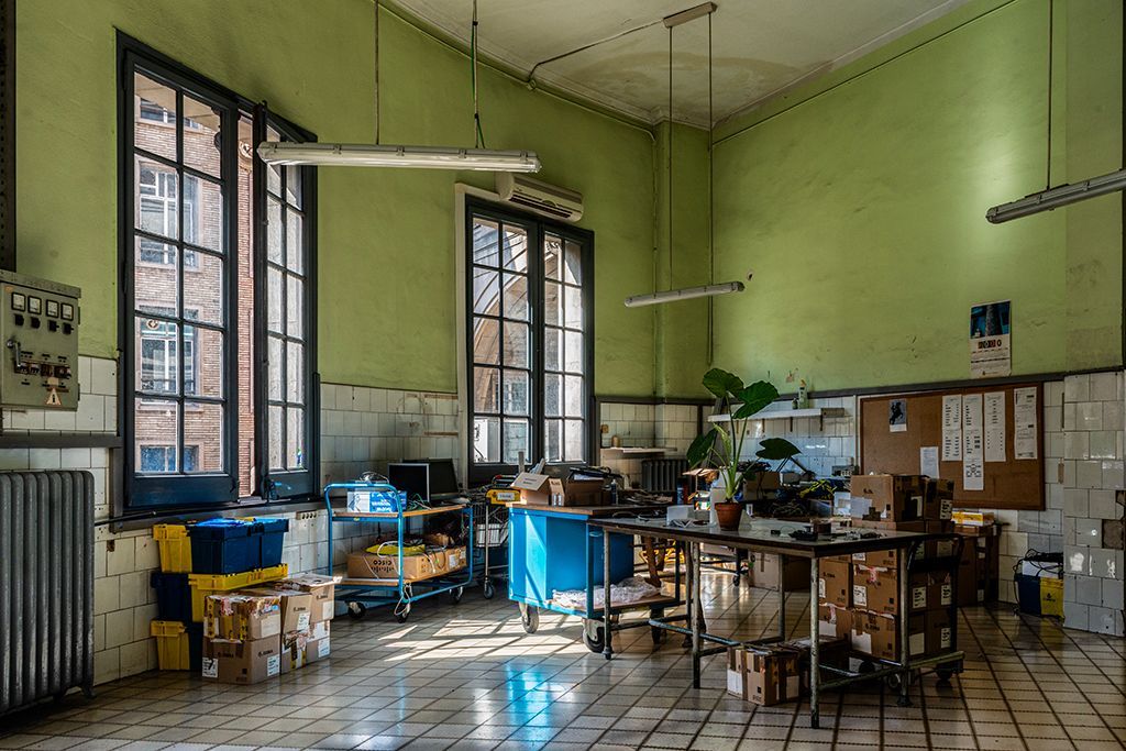 Taller antiguo de telégrafos de la OP Taller telégrafo