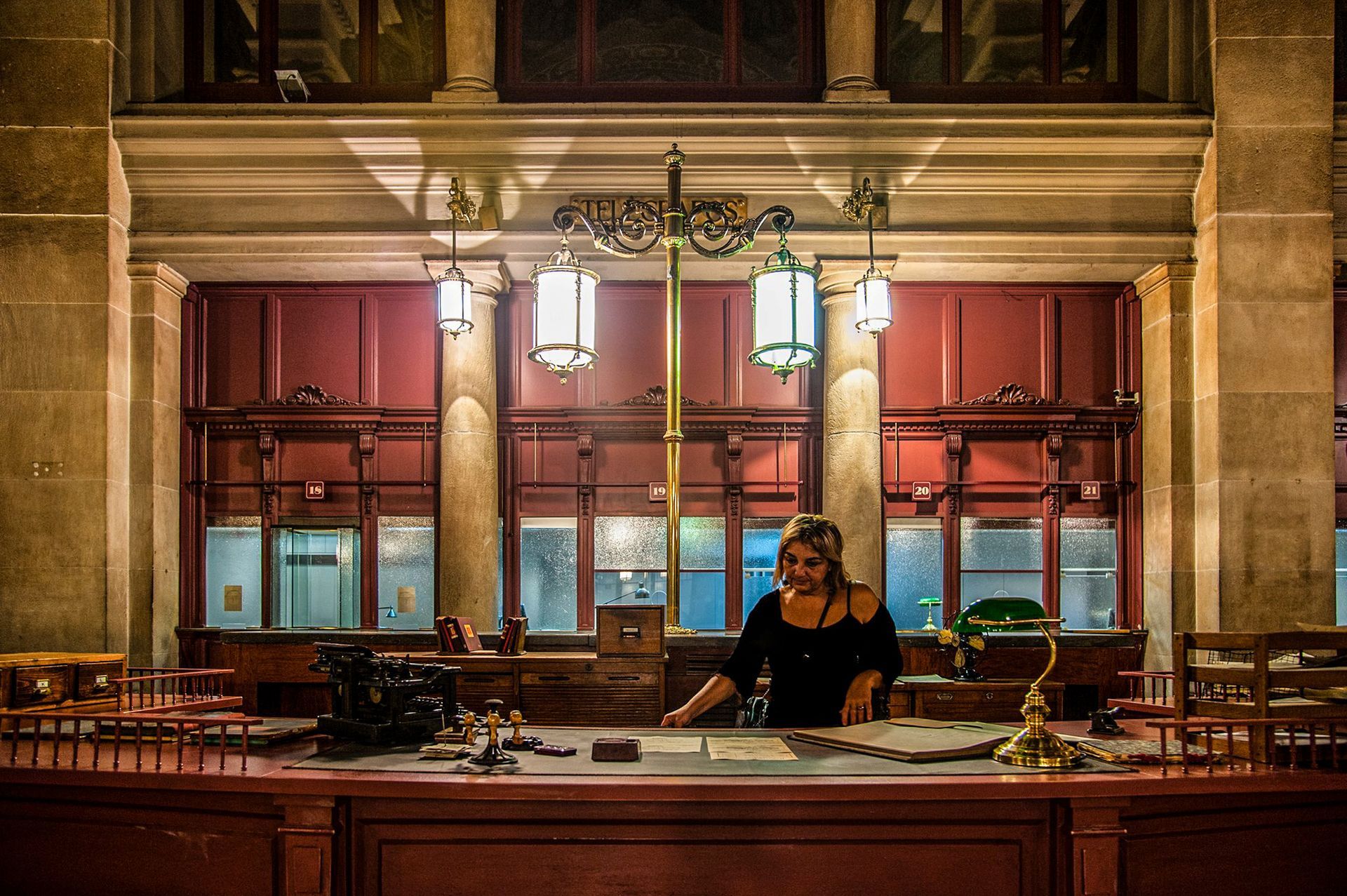 Vestíbulo de la Oficina Principal Barcelona