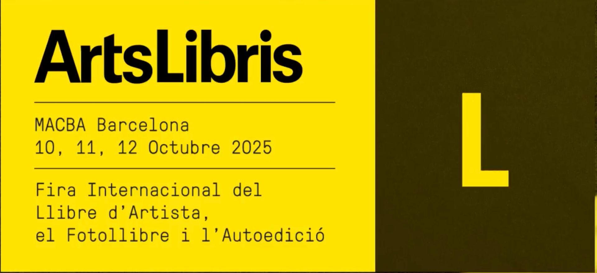Fira Internacional del Llibre d´Artista el fotollibre ArtsLibris Macba de Barcelona