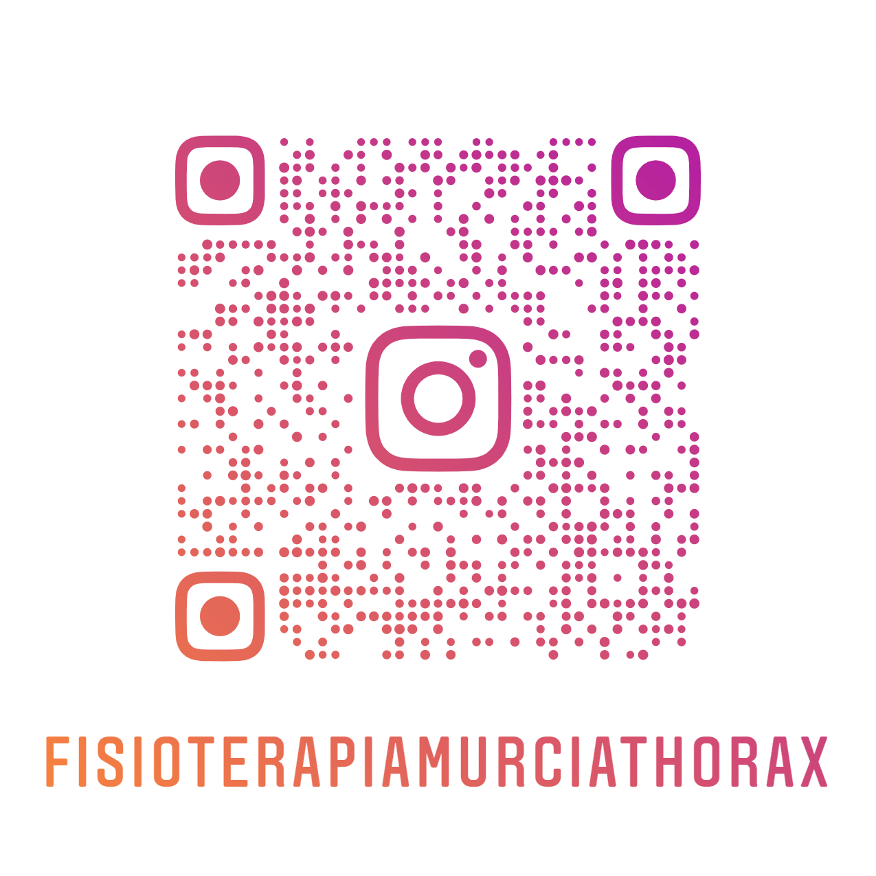 Síguenos en Instagram Instagram clínica Thorax