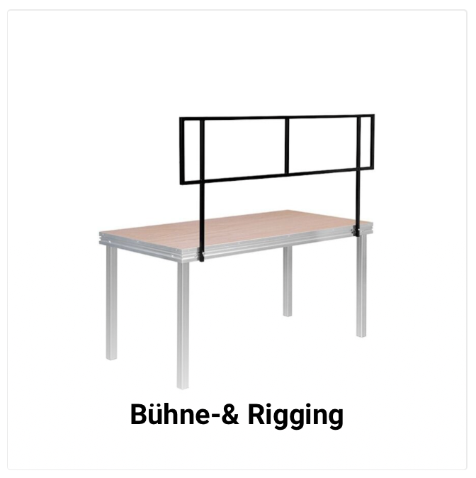 Bühne-& Rigging Mieten Bühne-& Rigging Kategorie