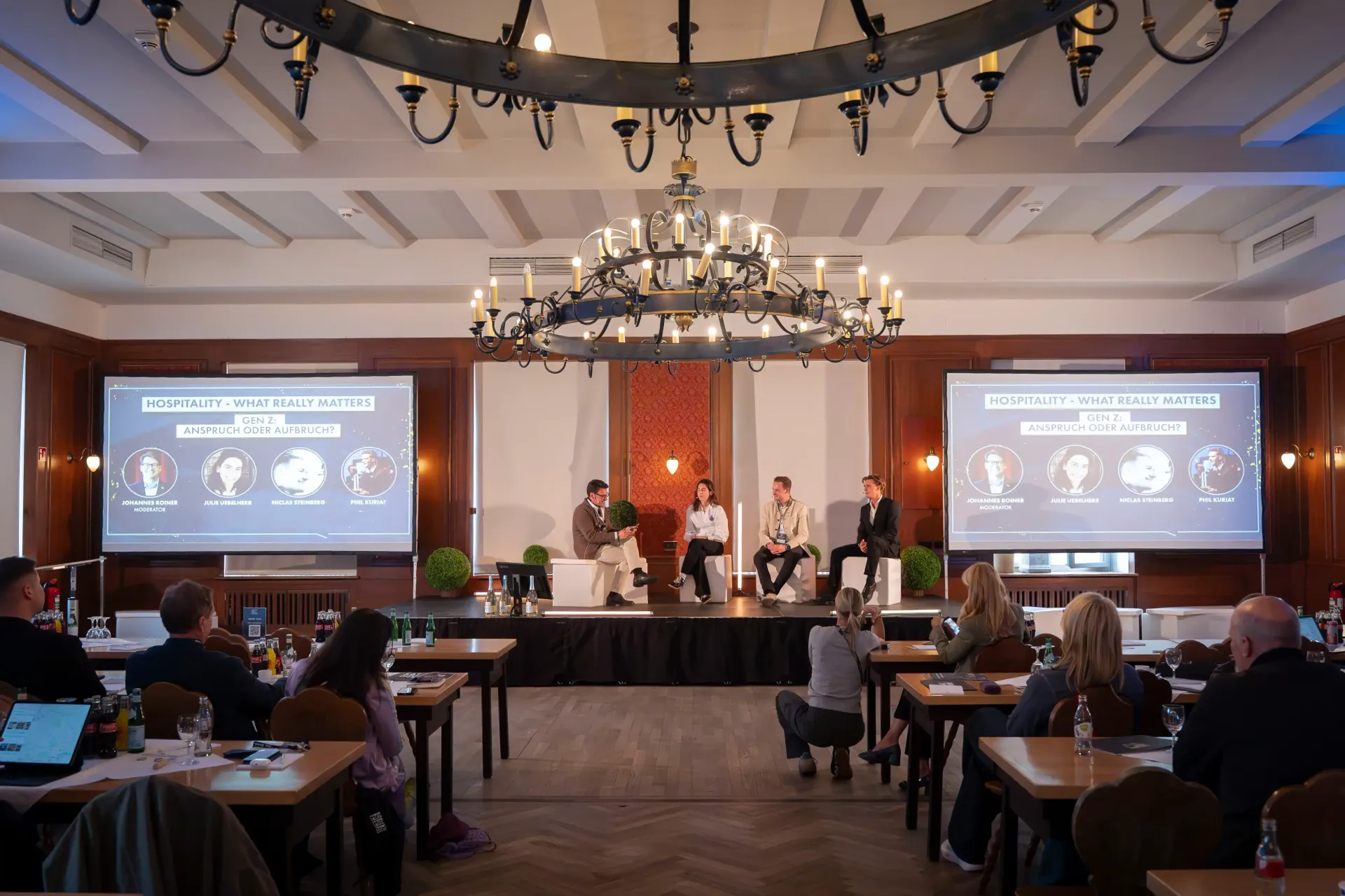 Licht- und Tontechnik sowie Medientechnik für die Gastrosessions 2026