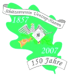 Eichenblatt Eichenblatt unser Vereinslogo mit Adler Gewehr und Zielscheibe zur 150 Jahr Feier