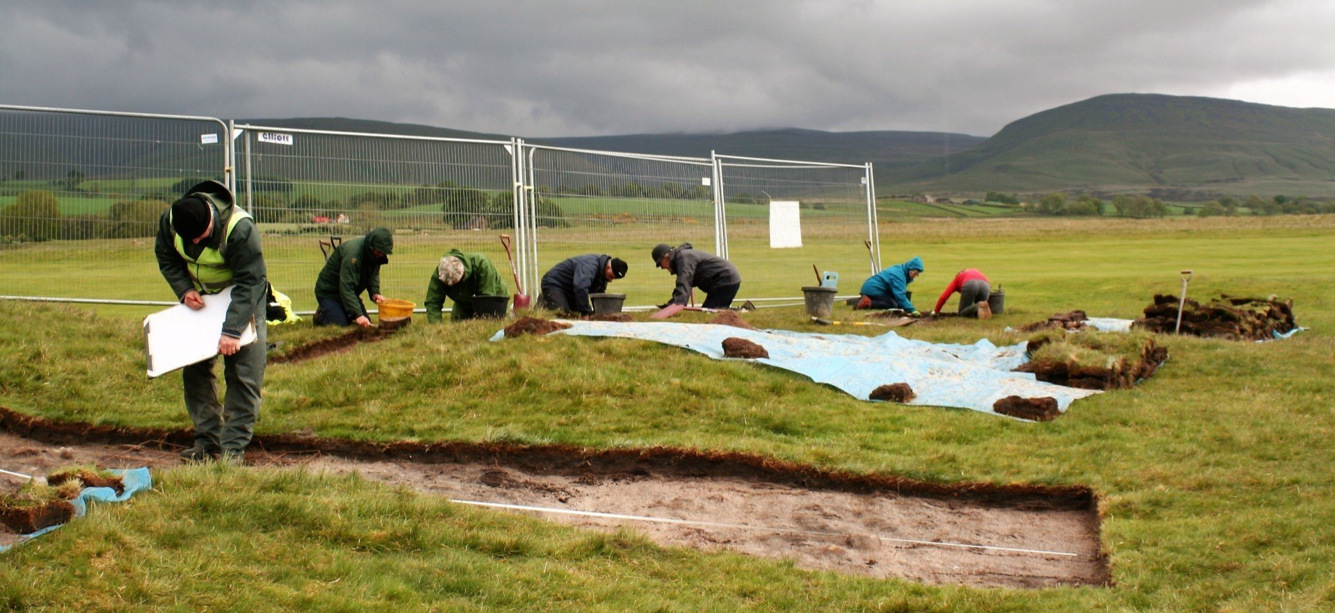 Eden Heritage | Archaeological excavation at Brackenber Moor