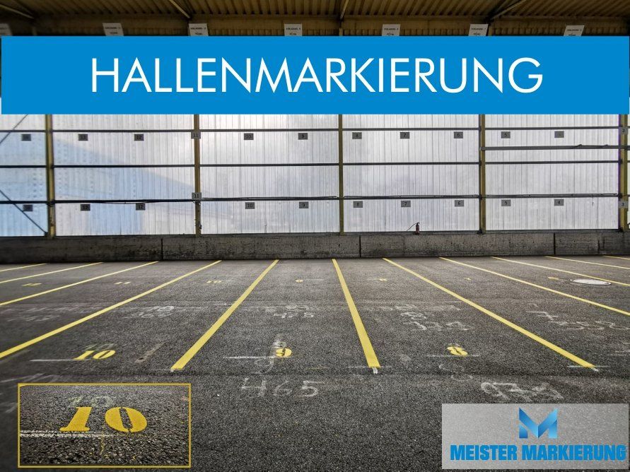 Hallenmarkierung
