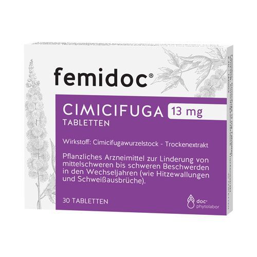 femidoc® CIMICIFUGA 13mg Tabletten