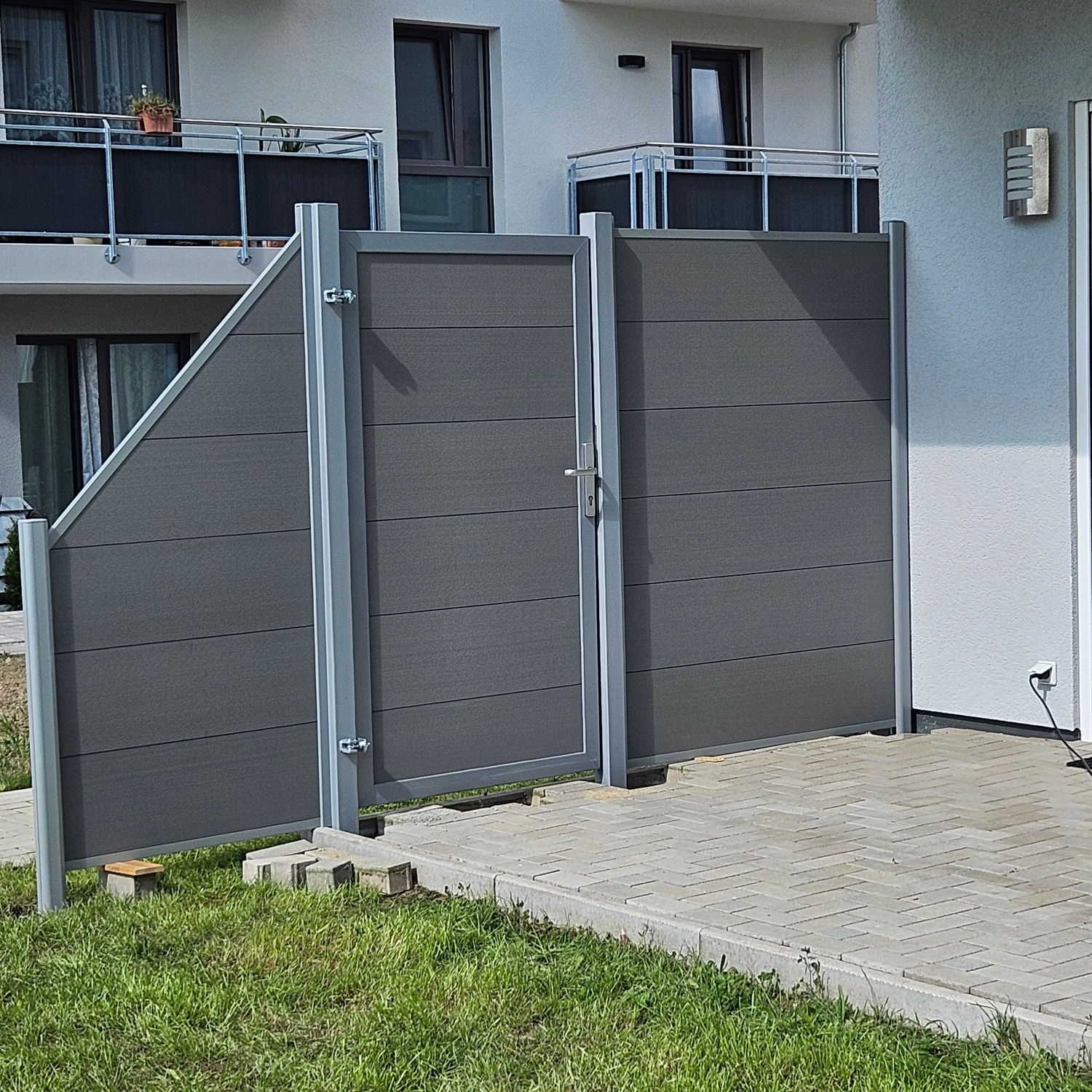 Sichtschutz, Windschutz, WPC, WPC Sichtschutz, WPC Wand