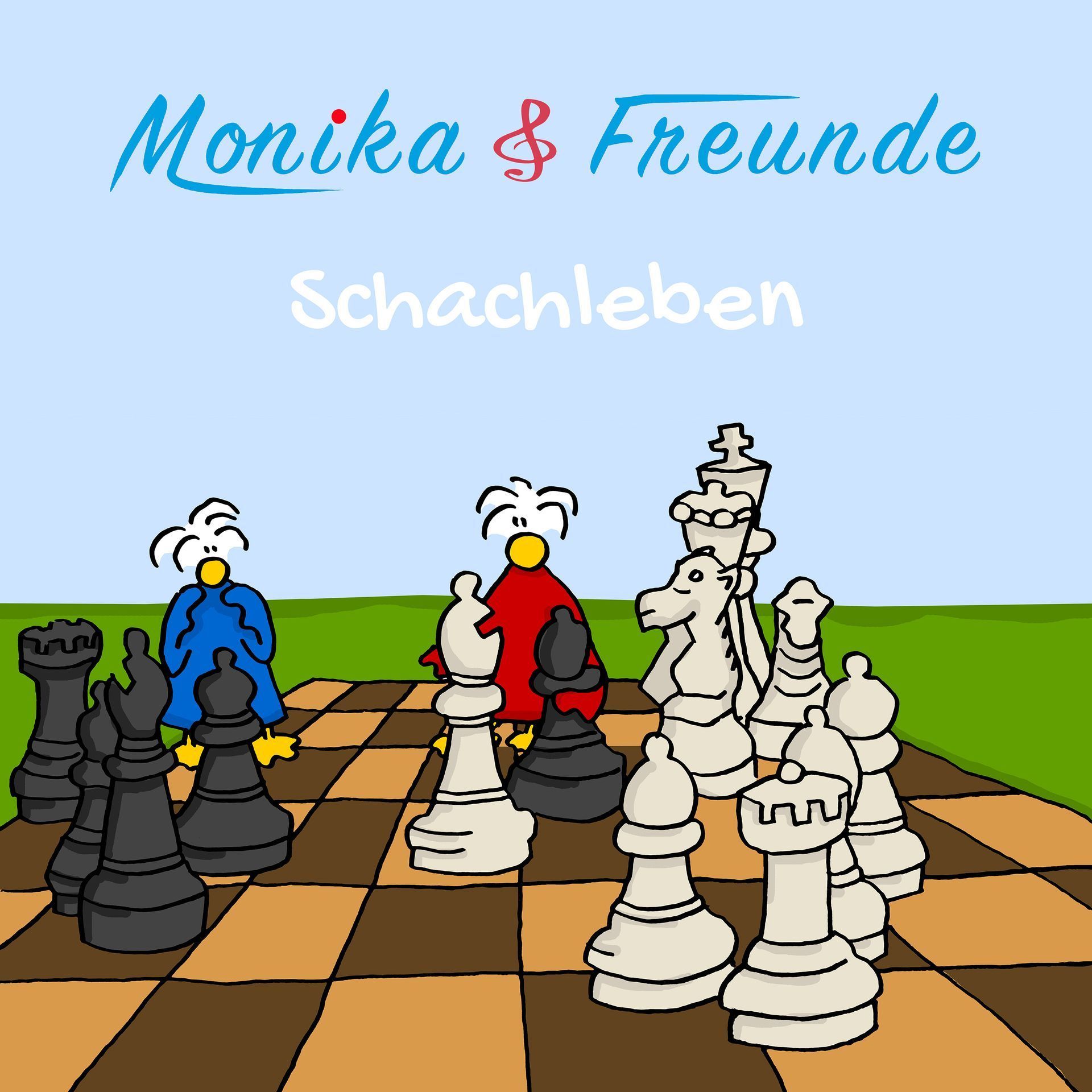Clever Girls Are Playing Chess, Monika und Freunde