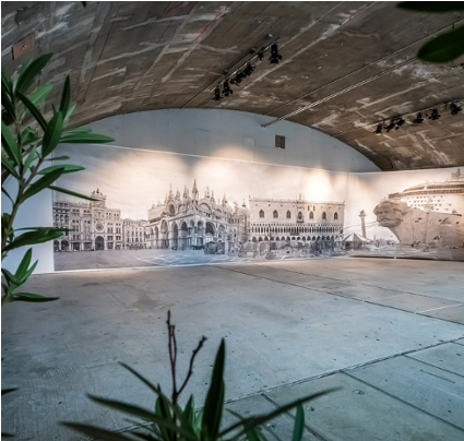 Brückenbogen für Events und Moderne Kunst BALZER-Event-Locations-Honsellbruecke-Familie-Montez