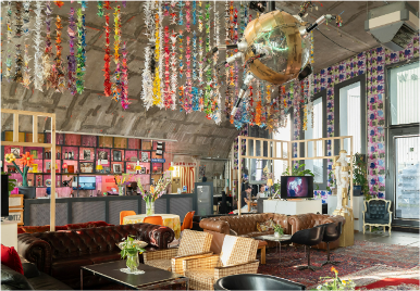 A location full of inspiration and modern art BALZER Event Locations Honsellbruecke Family Montez