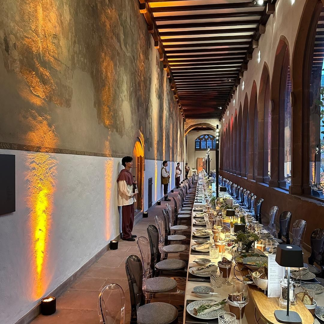 Dinner at the Carmelite Monastery in Frankfurt BALZER-CREATIVE-Dinner-im-Karmeliterkloster-Frankfurt