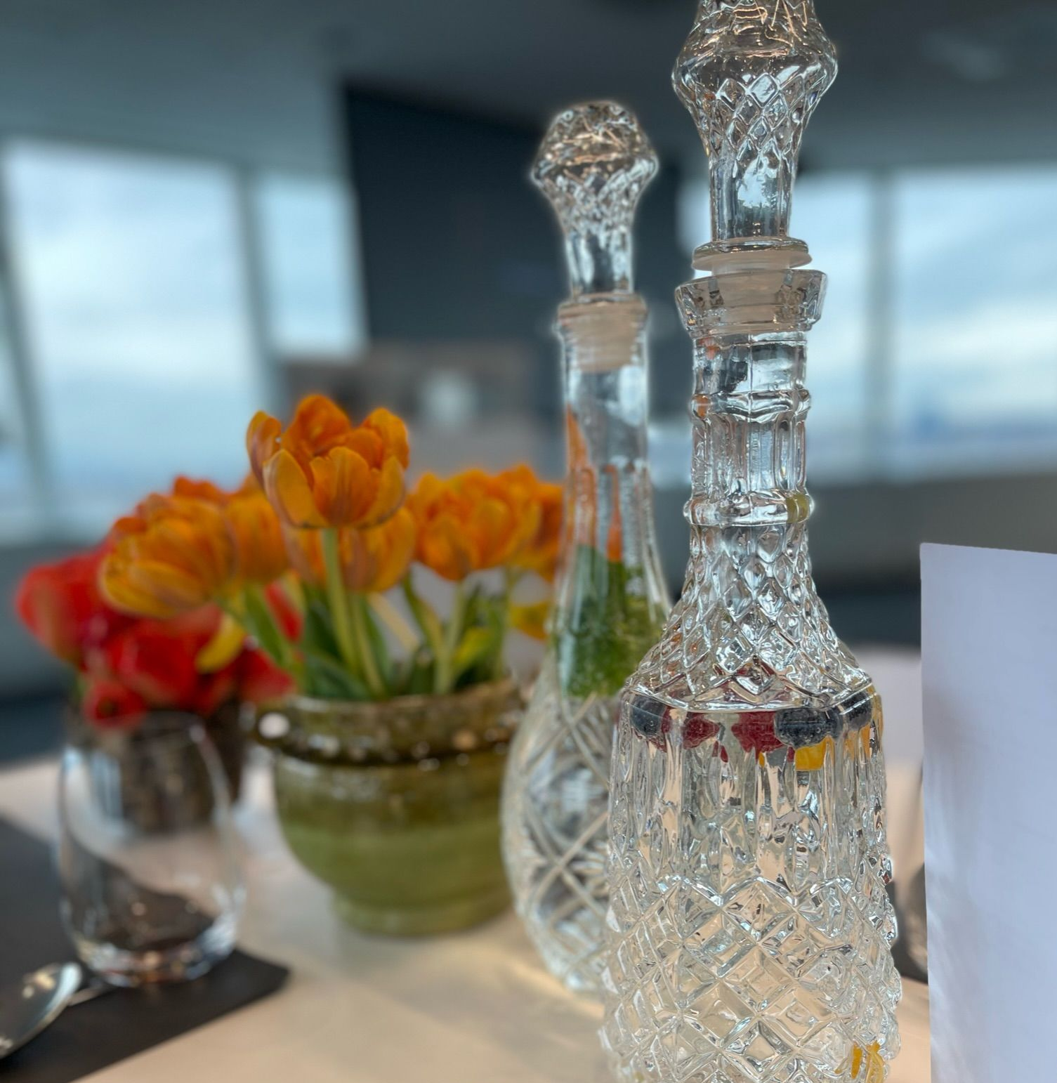 Corporate business lunch BALZER BUSINESS Corporate Catering Lunch with Menu Service Decoration and Accessories