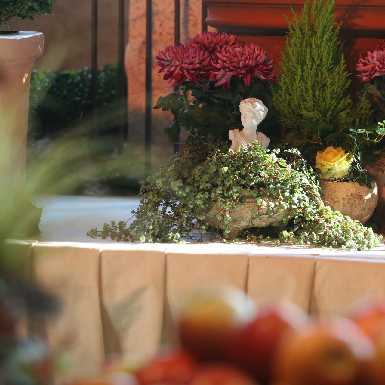 Liebevolle Buffetdekorationen mit vielen Details BALZER-CREATIVE-Buffet-Dekorationen