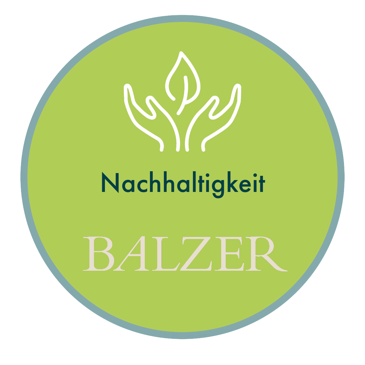 BALZER - Signet für Nachhaltigkeit BALZER-Signet-für-Nachhaltigkeit