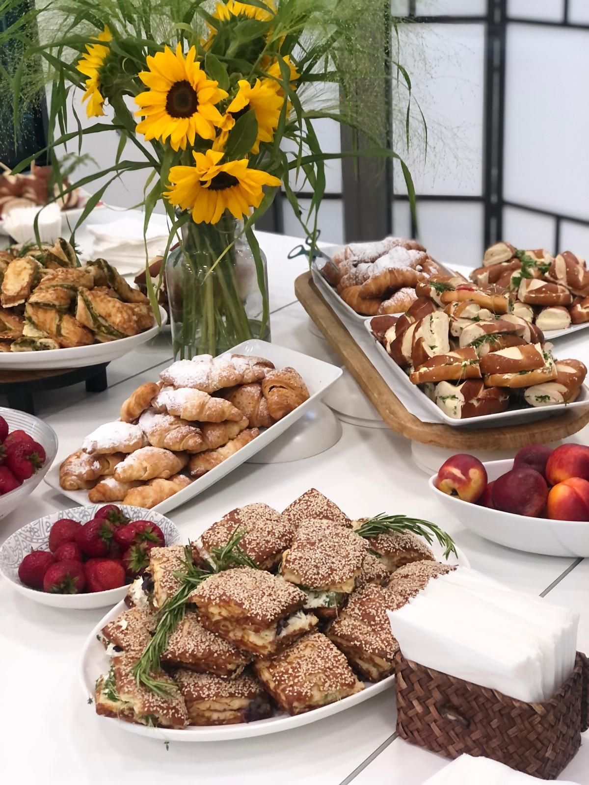 Leckere Spiesen auf einem Tisch bei einem Business Catering in Frankfurt
