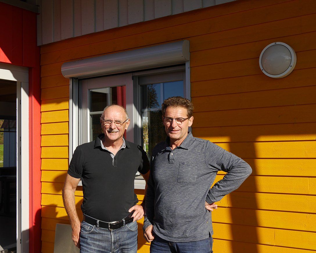 Heinz Colligs und Bruno Germann, Hoßkirch