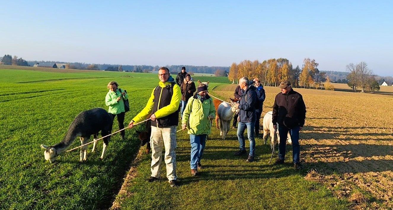 Eine Wanderung mit Futterpausen