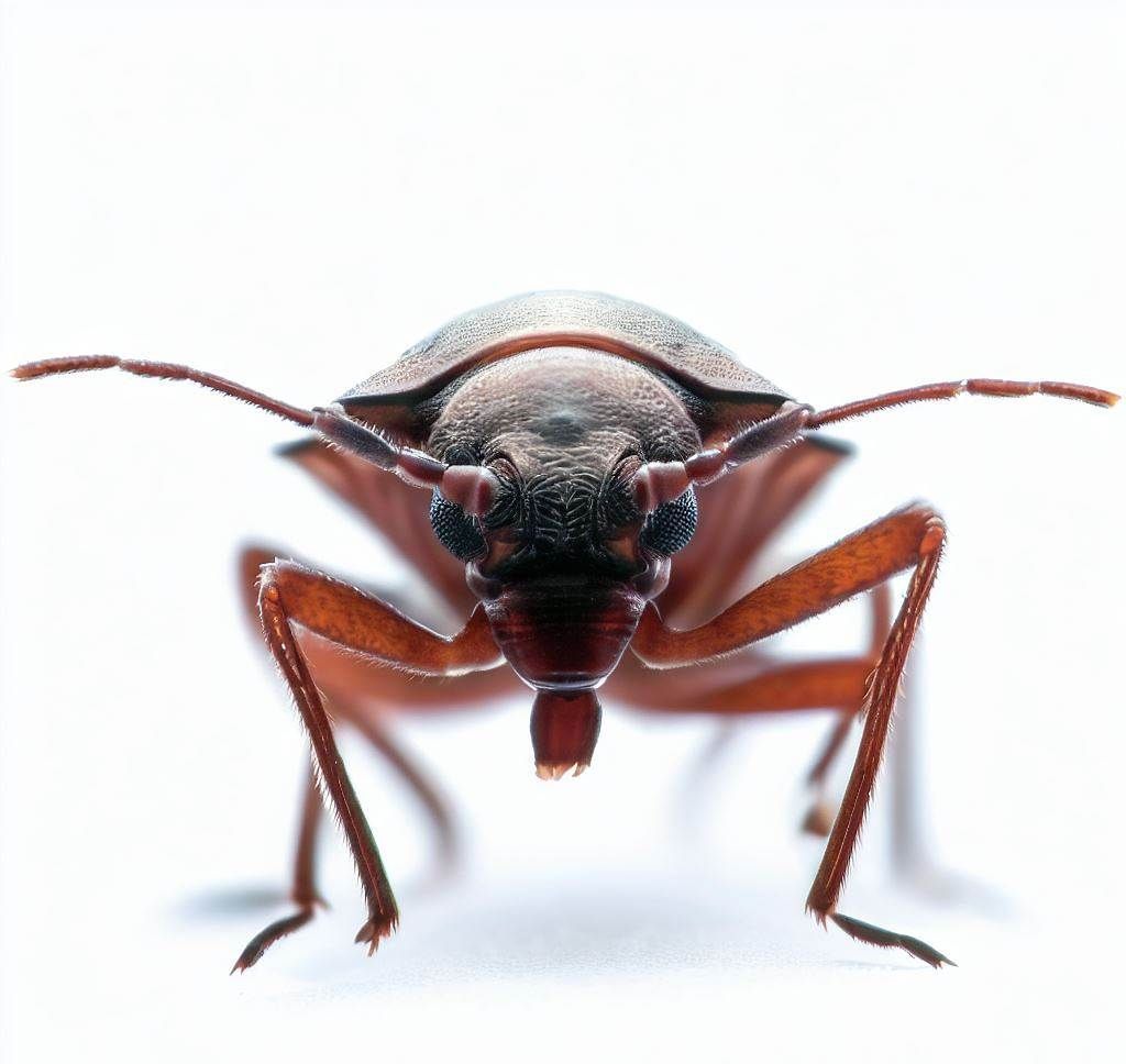 Chinche de la cama adulto Chinche de la cama adulto